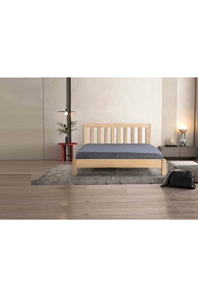 Kayseri Masif Izgara Başlıklı Ahşap Karyola