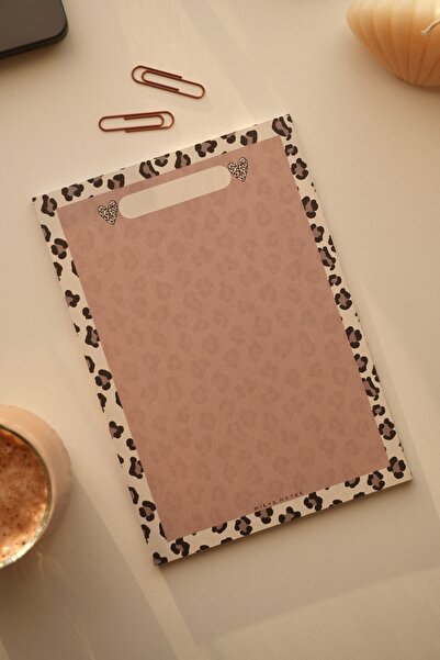 Mirya Notes Leopard Patterned A5 Notepad - Notepad