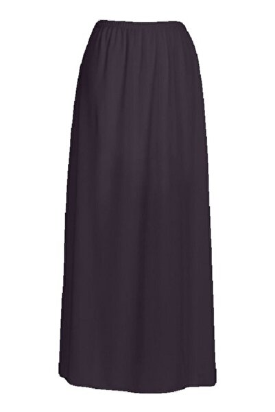 Kahra Collection Fusta neagră de lungime întreagă sub fustă Căptușeală lungă