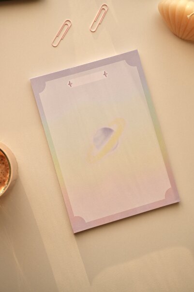 Mirya Notes A5 Pastel Renkli Notepad - Not Defteri - Bloknot