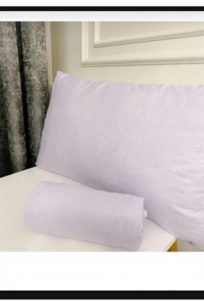 karanihome طقم ملاءات سرير مطاطية مزدوجة كبيرة الحجم بلون أرجواني سادة (+2 غط...