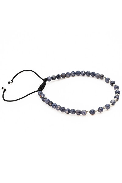 MANAVA Brățară cu 12 bile de Argint 925 și Safir