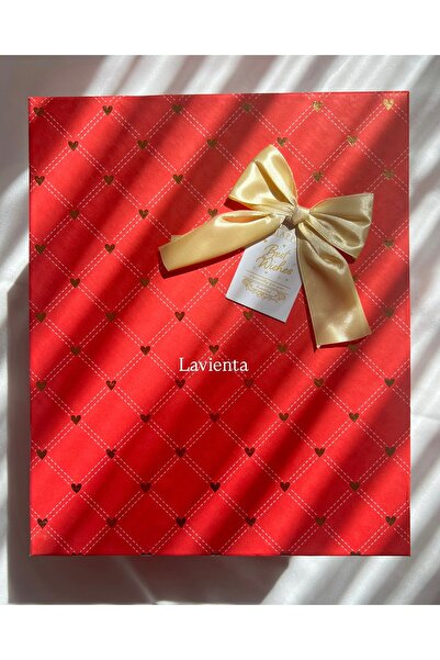 Lavienta 2025 Kişiye Özel 12'li Lavi’enta Üretimi Takı Advent Calendar Kutusu (İÇERİK AÇIKLAMADA) KırmızıKutu