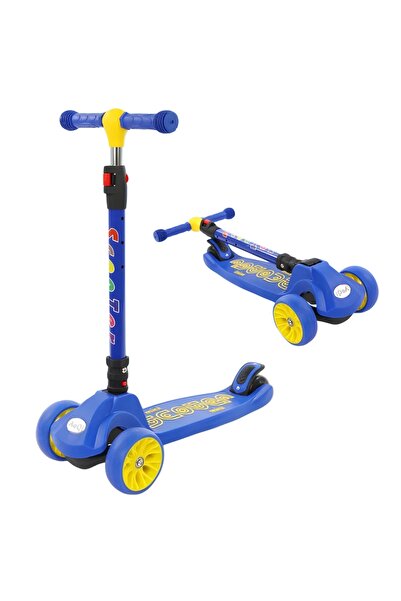 My modern game Children's folding scooter with three wheels, LED wheels, and ...