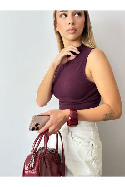 LYRA OFFİCİAL Reçine Bordo Bileklik