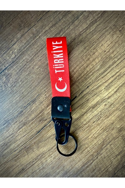 Duftpalm Turkey Designed Fabric Automobile Motorcycle Keychain