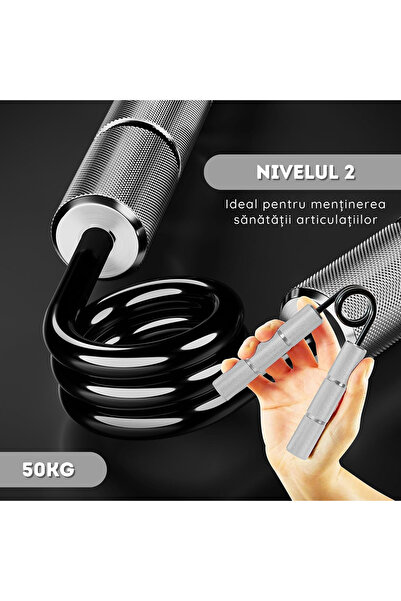 NARCIX FLEXOR FITNESS, stainless steel, non-slip handle – 50 kg