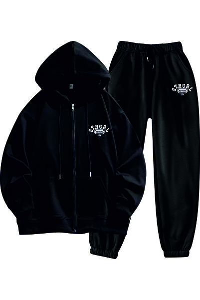 HOFFNUNG Σετ αθλητικής φόρμας Full ZIP STAR GIRL ATHELTICS Oversize Rubber Leg