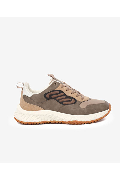 Greyder LAB Erkek Taba Hakiki Deri Spor Ayakkabı 5K1CA20370