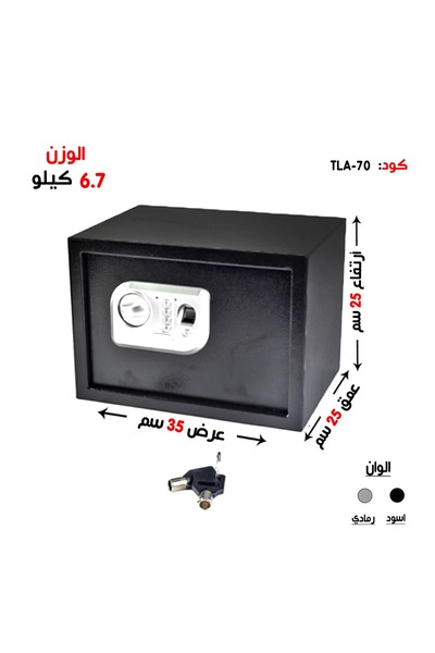 TLA Smart safe weighing (6.7 kg) with fingerprint recognition