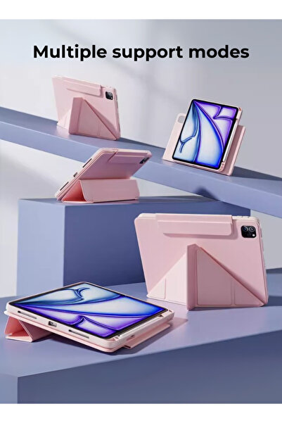 yaqeen Redmi Pad SE 11-Inch Pad Case 720 Degree Convenient Magnetic Attachment Shockproof Y Folding Stand