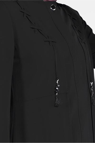 Alvina 1461 Model with Hidden Button and Pocket Parde Decoration