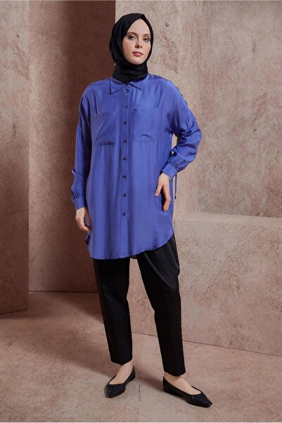 Alvina ΣΤΡΟΓΓΥΛΟ ΠΟΥΚΑΜΙΣΟ ΤΟΥΝΙΚ 44419