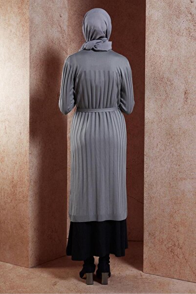 Alvina Sash Detailed Knitwear Cardigan 45002