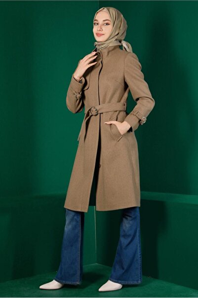 Alvina BELTED POCKET COAT 90301