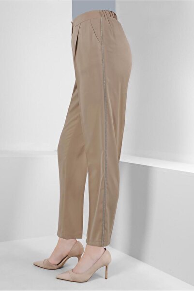 Alvina STRIP DETAIL CARROT CUT TROUSERS 70510