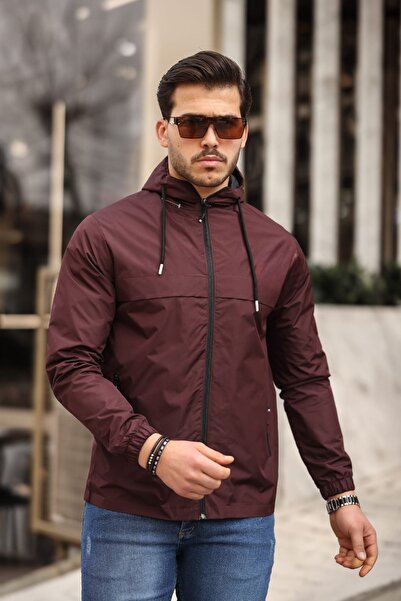 comstar Ανδρικό αδιάβροχο με επένδυση με κουκούλα και τσέπες