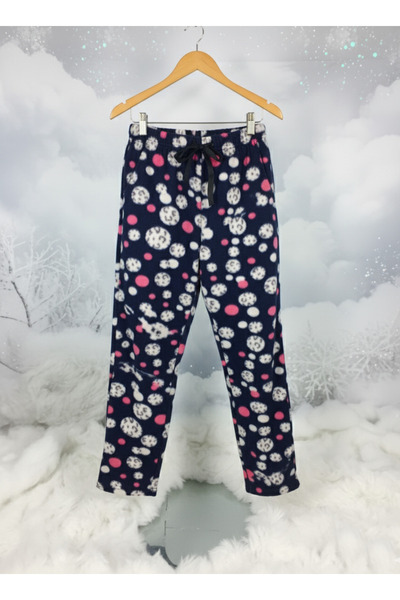 Altınay Pocketless Winter Fleece Women's Pajama Bottoms Single Bottom Je18