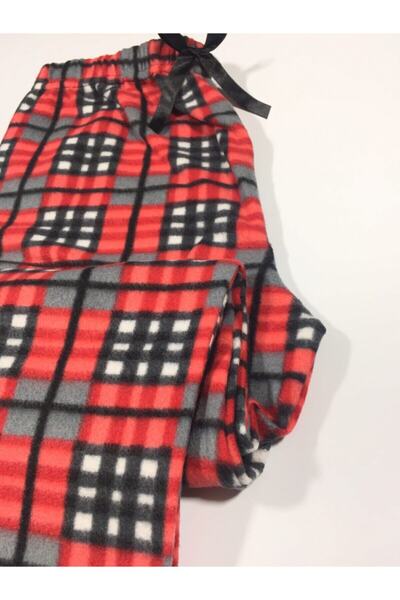 Altınay Pocketless Winter Fleece Women's Pajama Bottoms