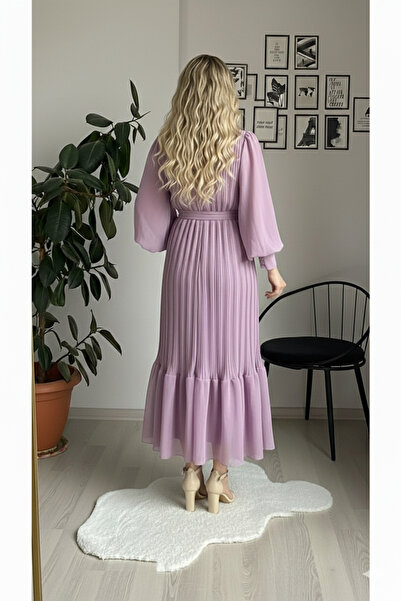 CYM Butik Φόρεμα Hijab με πλισέ σιφόν