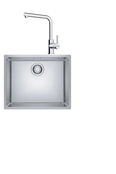 Franke Maris Mrx 110-50 Tek Gözlü Eviye Sirius Doccia Armatür Seti (KROM)