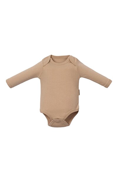 Necix's Geyik Printed Horizontal Striped Baby Boy Triple Badi Cream