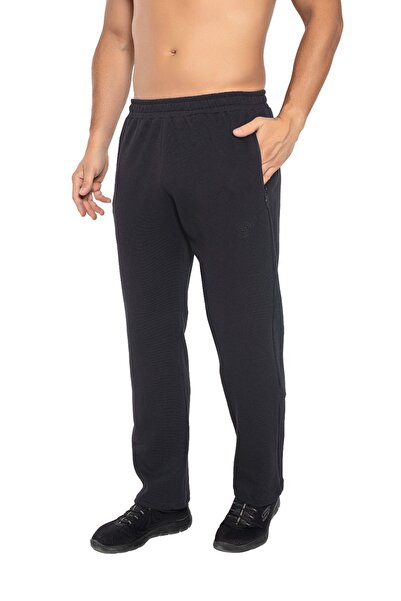 Crozwise 2232-06 Double Face Düz Kalın Kumaş Erkek Spor Pantolon ANTRASİT