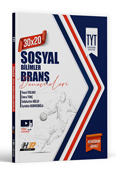 Hız ve Renk Yayınları TYT Sosyal Bilimler 30 x 20 Denemeleri 2025-2026