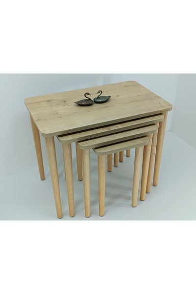 MİRZABEYOĞLU SAFİRMEŞE MDF LAM ZİGON SEHPA