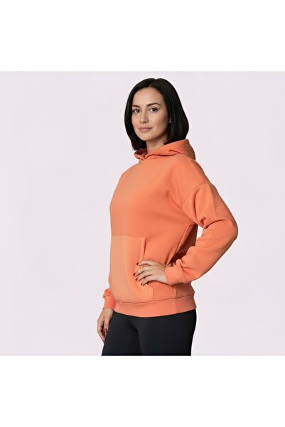 Merlot Φούτερ με κουκούλα Oversize - Τσέπη καγκουρό