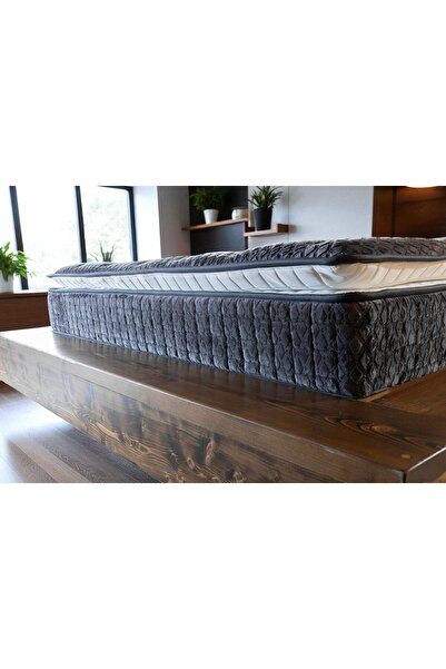 mubahyatak Ultra Ortopedik Hilal Pedli Pocket Yaylı Torba Yaylı Tavşan Tüyü Kumaş Yatak