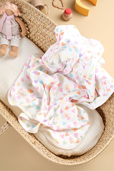 Bondberro Double Sided Interlock Cover & Blanket 100% Cotton Oeko-Teks Certified 100 X 85 cm