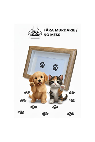 OEM Paw kit with non-toxic ink for cats and dogs – no mess