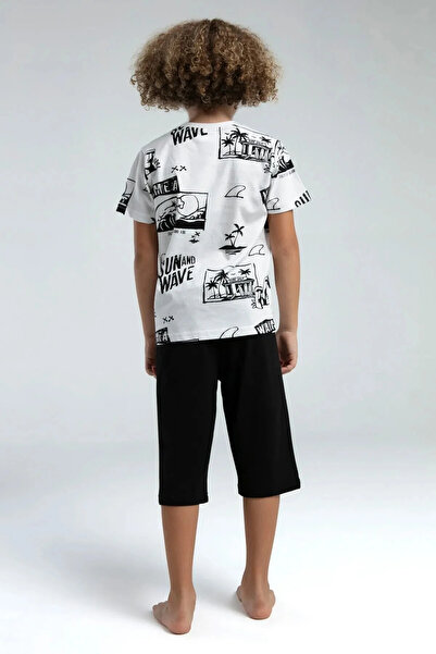 Rolypoly Boys' Capri Suit - White