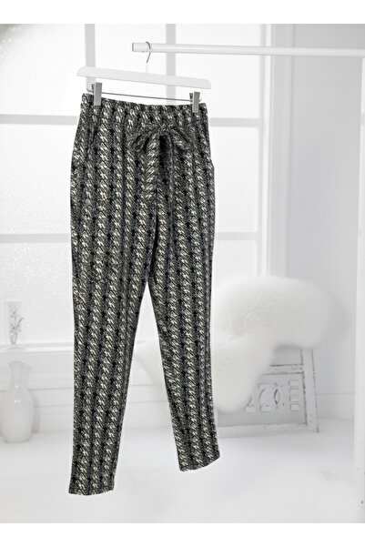 Altınay Suede Winter Pajama Bottoms with Pockets 2021-s7