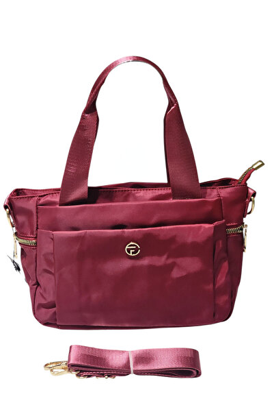 fulla coco ''Small Size'' Imperteks Fabric (Multiple Compartments) Suitable for Daily Use Hand-And-Shoulder Bag