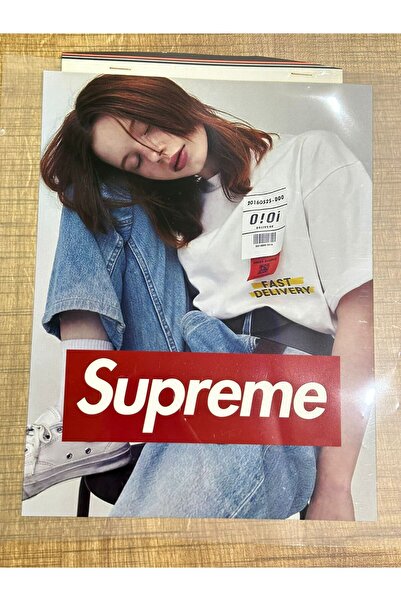 Gönülden Tasarım 26X21 CM FERĂȚĂ STICK SUPREME GIRL TRANSFER PRINT T-SHIRT PR...