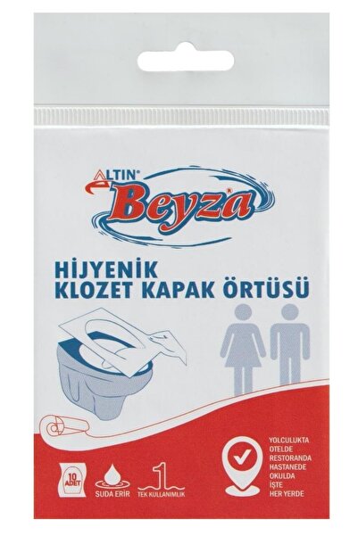 Altın Beyza 10'lu Hijyenik Klozet Kapak Örtüsü Cep Tipi