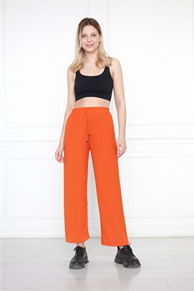 comstar Women's Aerobin Wide Leg Palazzo Pants with Elastic Waist