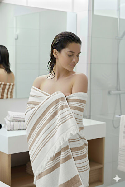 BAMİROSE Liana 50x90 70x140 cm set od 2 komada peškira za kupanje, peškir za ...