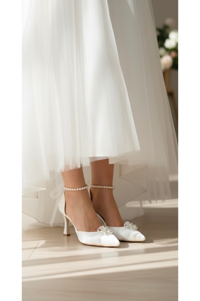 Berush Bride TOCURI DE FEMEI IRIS FLORELE DE PERLE 👠   PANTOFI DE SEARĂ