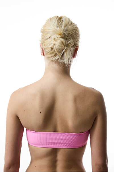 Penti Light Pink Bia Strapless Knot Bikini Top