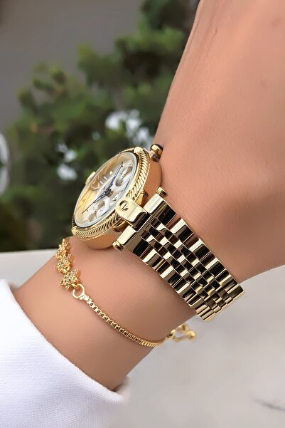 Daniel Klein Orijinal 2 Yıl Garantili Kadın Kol Saati Bileklik Hediyeli