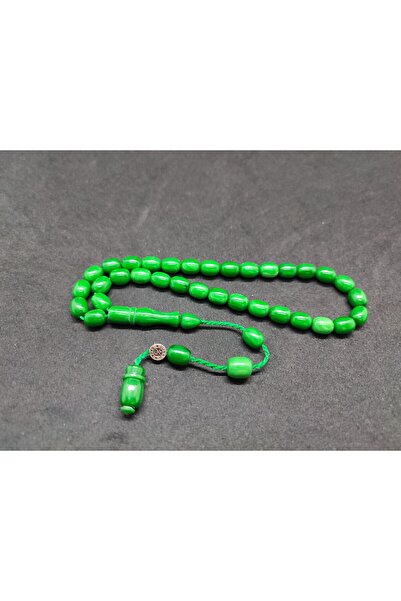 İskeçe Tesbih Şükrü Baba Usta Işi Imzalı Mühürlü Bilek Boy Kanayan Bağa Serti...