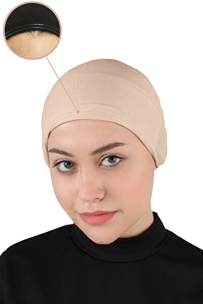 Ecardin بونيه حجاب غير قابل للانزلاق من السيليكون - ST260 مينك فاتح