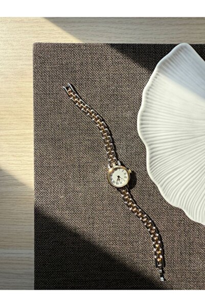 rubsey الرجعية الحد الأدنى حبة الحبل خمر ساعة اليد النسائية