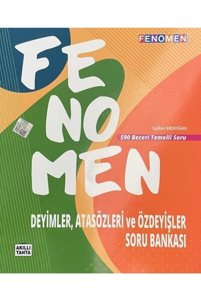 Gama Yayınları 8. Sınıf - Fenomen Deyimler Atasözleri Ve Özdeyişler Soru Bankası