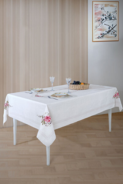 Elart Tile Tablecloth Vintage Digital Print (160X220 cm)