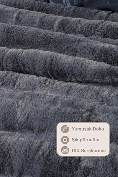 Elart Marsel Comfort Sleeping Set (220X240 cm) Anthracite