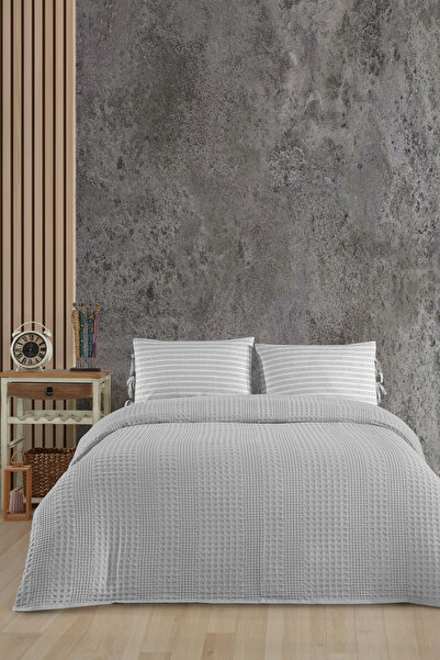 Elart Silvia Pike Set Double (220X240 cm) Gray